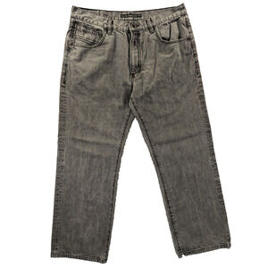 Sean John Jeans 38x32 Men's Black Straight Leg Hamilton Y2k High-Rise Cotton